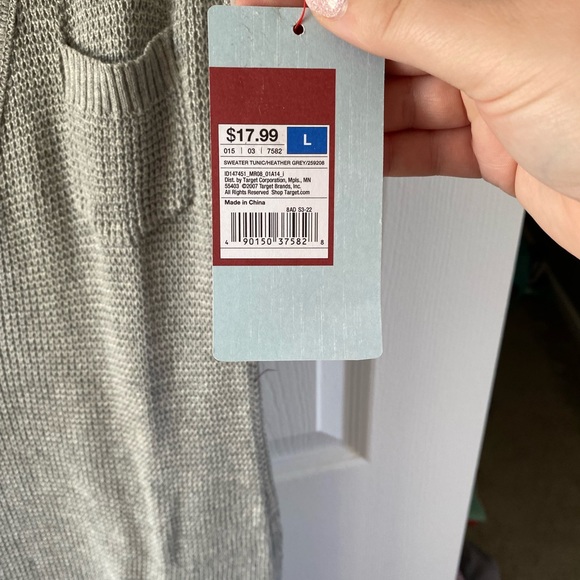 Mossimo NWT V-neck sweater dress size L - Picture 5 of 5